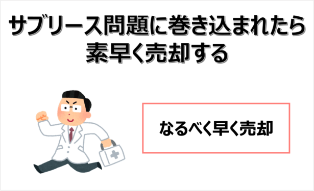 サブリース問題に素早く対処するイメージ図