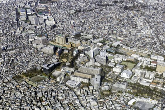 板橋区空撮