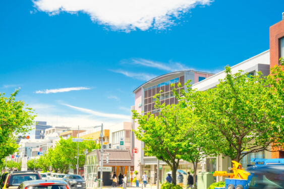 世田谷区_桜新町駅前
